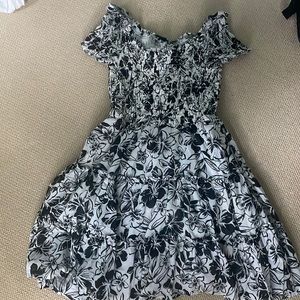 AE smocked square neck dress